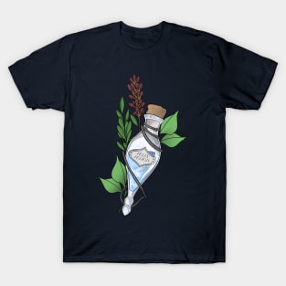 Luck in a Bottle - Blue T-Shirt